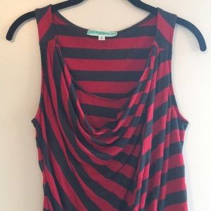 Pleione front drape top, size small